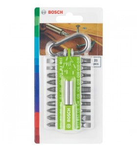 Set de șurubelnițe Bosch cu cârlig, set de biți