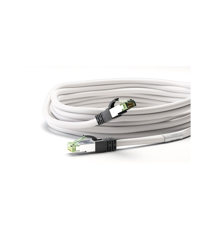 cablu de corecție goobay CAT8.1 S/FTP (PiMF) (alb, 2 metri)