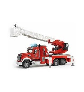 Majorette Mack Granite camion de pompieri, vehicul de jucărie
