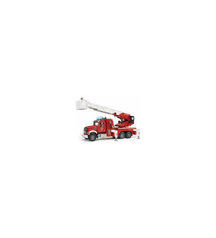 Majorette Mack Granite camion de pompieri, vehicul de jucărie