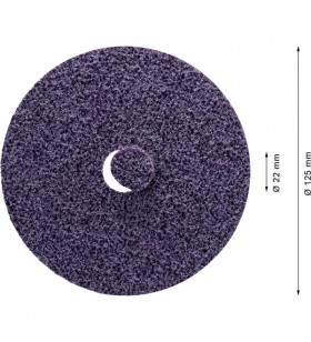 Disc de șlefuit din lână Bosch Expert N477 SCM, Ø 125 mm, extra grosier (alezaj Ø 22mm, pentru polizoare unghiulare mici)