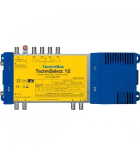 TechniSat TechniSelect 12, comutator multiplu (albastru galben)