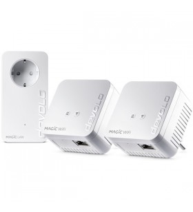devolo Magic 1 WiFi 2-1-3 Multikit mini, Powerline + WiFi (3 adaptoare)