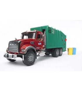 Majorette Mack Granite camion de gunoi, vehicul de jucărie