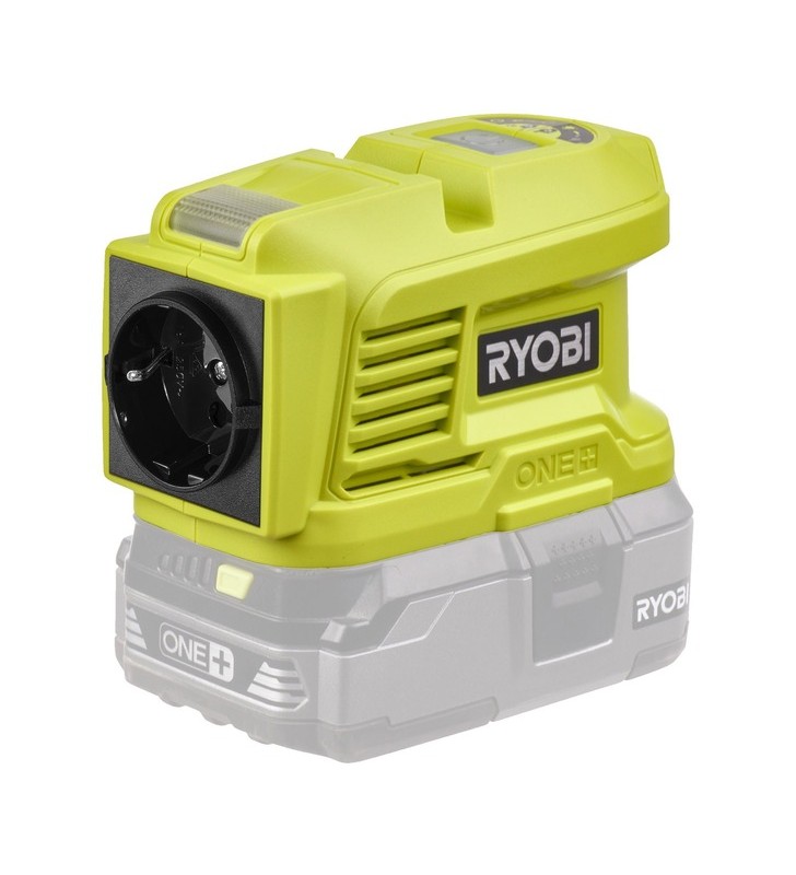 Ryobi 18V ONE+ RY18BI150A-0 18, Invertor (verde, fără baterie și încărcător)