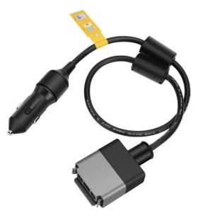 Cablu de conectare ECOFLOW Car Charge, Micro Inverter - Powerstation RIVER 2 (negru, 50 cm)