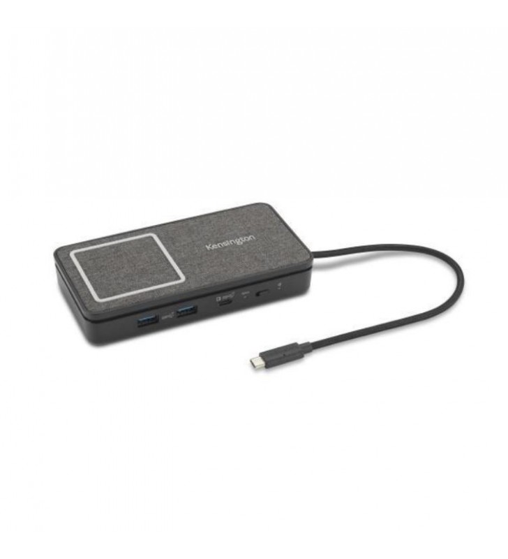 Kensington SD1700P Prin cablu USB 3.2 Gen 1 (3.1 Gen 1) Type-C Negru, Gri
