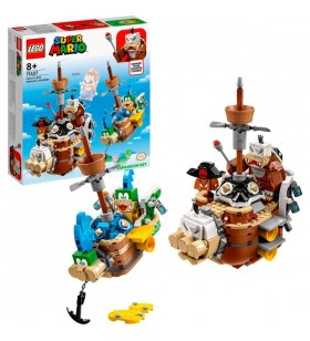 Set de expansiune LEGO 71427 Super Mario Larry and Morton Air Galleys Jucărie de construcție