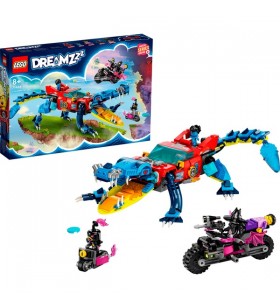 Jucărie de construcție a mașinii cu crocodil LEGO 71458 DREAMZzz