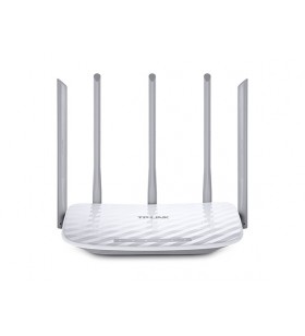 Tp-link archer c60 router wireless bandă dublă (2.4 ghz/ 5 ghz) fast ethernet alb