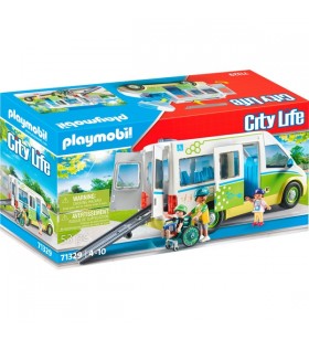 PLAYMOBIL 71329 Jucărie de construcție autobuz școlar City Life