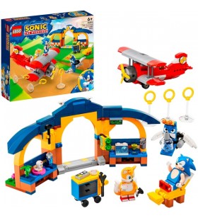 LEGO 76991 Sonic the Hedgehog Fluturașul tornadă al lui Sonic Tails cu jucărie de construcție atelier