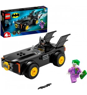 LEGO 76264 DC Super Heroes Urmărirea Batmobilului: Jucărie de construcție Batman vs Joker