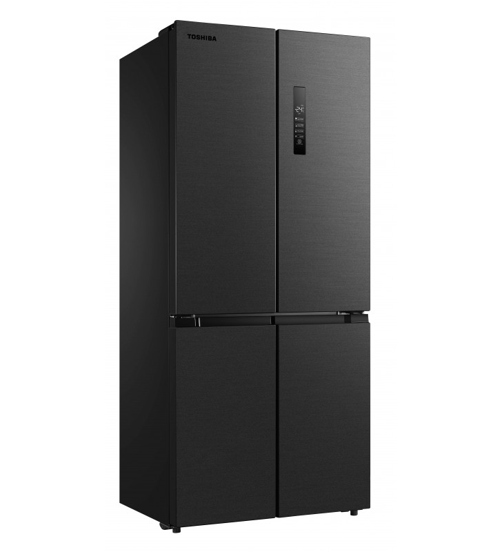 Toshiba GR-RF610WE-PMS frigidere cu unități alipite (side by side) De sine stătător 511 L F Gri