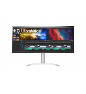 LG 38BQ85C-W monitoare LCD 95,2 cm (37.5") 3840 x 1600 Pixel Quad HD+ Alb