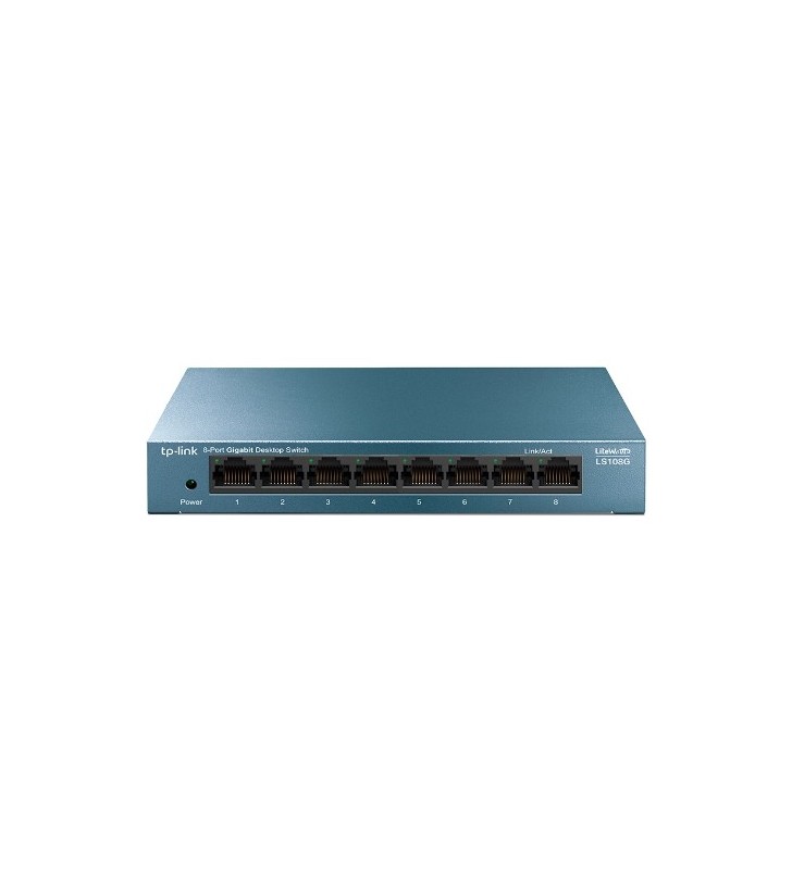 TP-LINK LS108G switch-uri Fara management Gigabit Ethernet (10 100 1000) Albastru