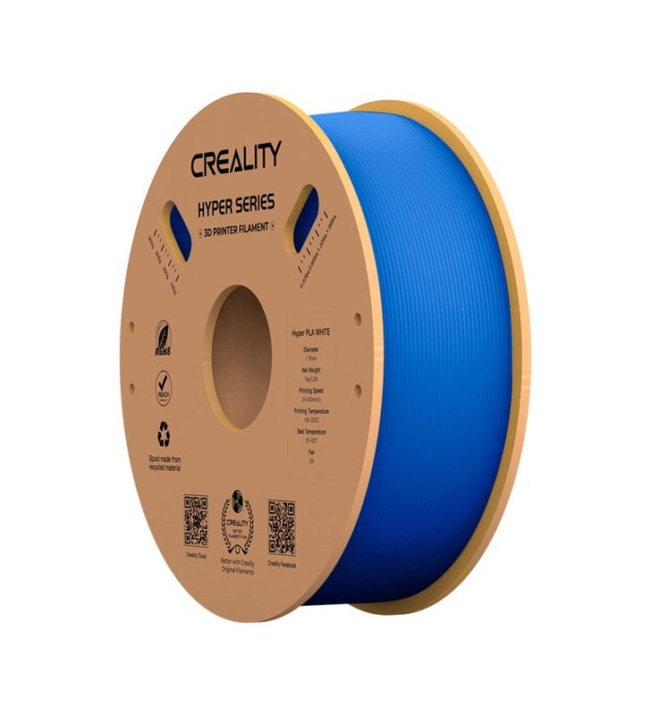 Creality Hyper PLA Filament Blue, cartus 3D