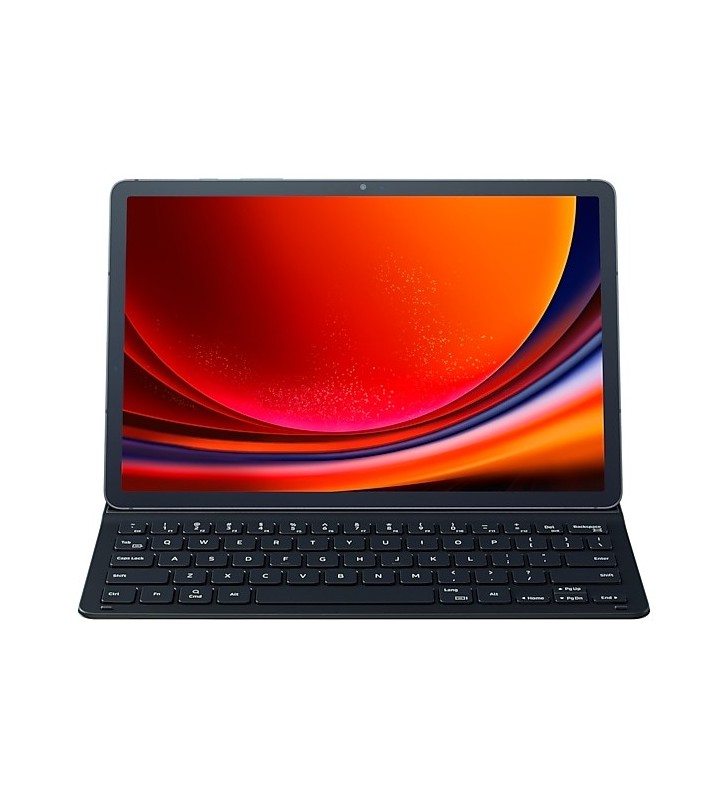 Samsung EF-DX710BBGGDE tastatură pentru terminale mobile Negru Pogo Pin QWERTZ Germană