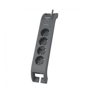 Philips spn4141a/60 surge protection philips 2m 4 outlets french 4000w 1800j 16a spn4141a/60