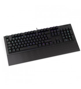 ENDORFY Omnis, tastatură pentru jocuri (negru, aspect DE, Kailh RGB Red)