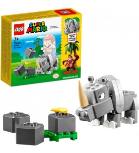 Set de expansiune LEGO 71420 Super Mario Rambi Rinocerul Jucărie de construcție
