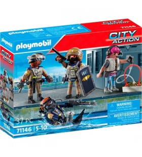 PLAYMOBIL 71146 Set de figurine City Action SWAT Jucărie de construcție