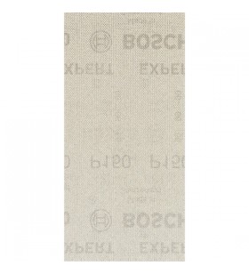 Foaie de șlefuit cu plasă Bosch Expert M480 93 x 186 mm, K150 (50 bucăți, pentru șlefuitoare orbitale)