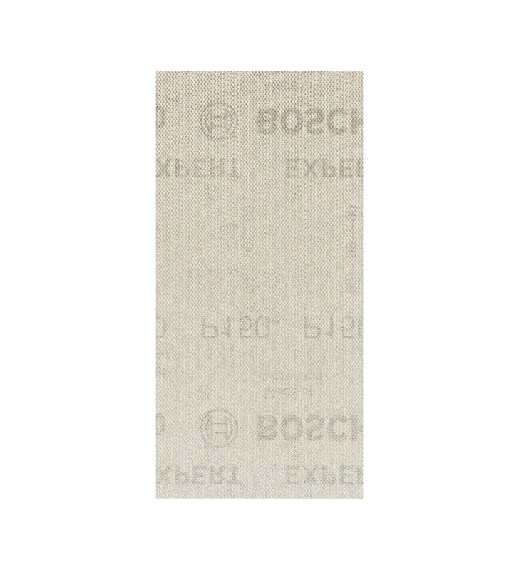 Foaie de șlefuit cu plasă Bosch Expert M480 93 x 186 mm, K150 (50 bucăți, pentru șlefuitoare orbitale)