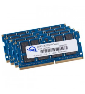 Kit quad OWC SO-DIMM 64 GB DDR4-2400 (4x 16 GB), pentru MAC, memorie