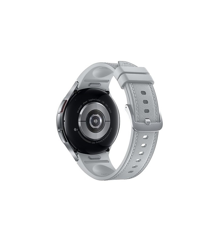 Samsung Galaxy Watch6 Classic Watch6 Classic 3,81 cm (1.5") OLED 47 milimetri Digitală 480 x 480 Pixel Ecran tactil Argint