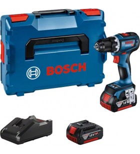 Bosch GSR 18V-90 C 2100 RPM 1,1 kilograme Negru, Albastru, Roşu