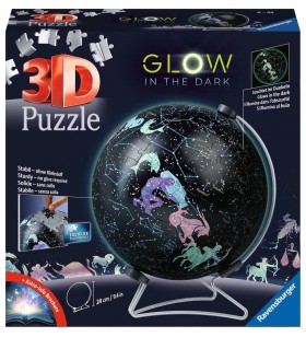 Ravensburger 11544 puzzle-uri Puzzle 3D 180 buc. Glob