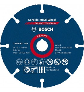Bosch 2 608 901 196 consumabile șlefuire mașini șlefuit și găurit Din material plastic, Lemn Disc tăiere