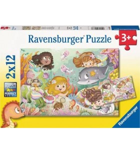 Ravensburger 05663 puzzle-uri Puzzle (cu imagine) fierăstrău 12 buc. Desene animate