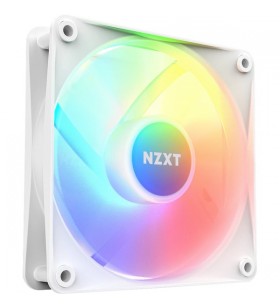NZXT F120 RGB Core Single 120x120x26, ventilator carcasă (alb, un singur ventilator, fără controler)