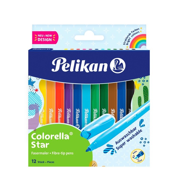 Pix din fibre Pelikan Colorella Star C 302/12 în FS, stilou