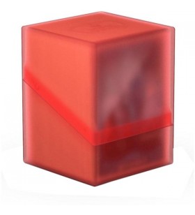 Ultimate Guard Boulder 100+ Deck Case, cutie de depozitare (rosu, rubin)