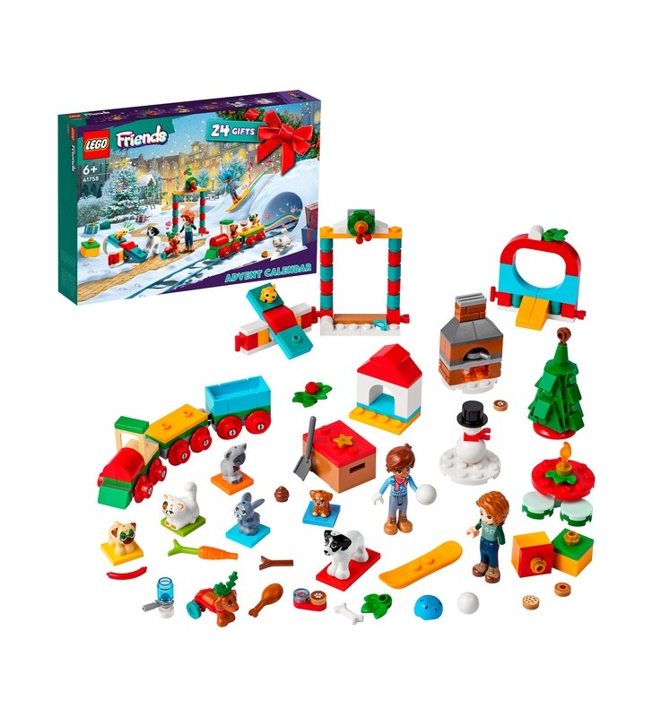 Jucărie de construcție LEGO 41758 Friends Calendar Advent 2023