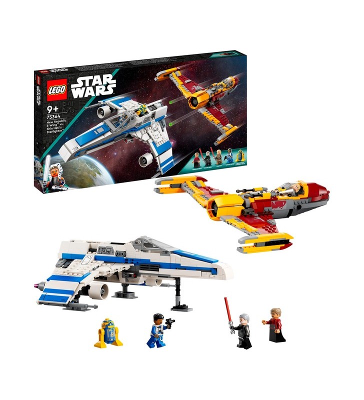 Jucărie de construcție LEGO Star Wars New Republic E-Wing vs Shin Hatis Starfighter 75364
