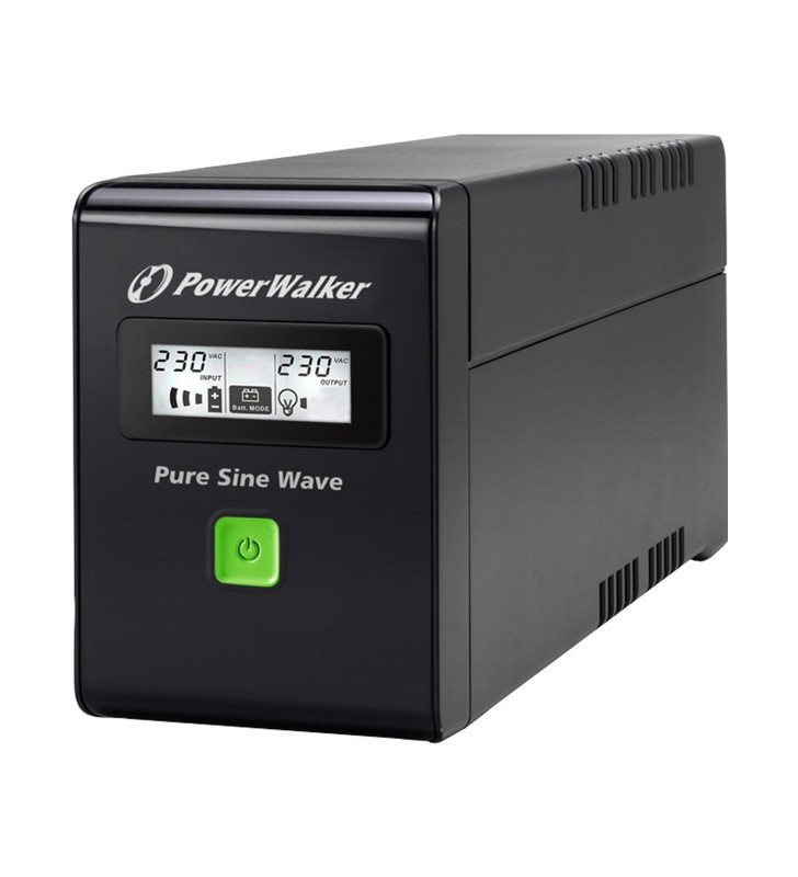 BlueWalker PowerWalker VI 600 SW IEC, UPS (negru)
