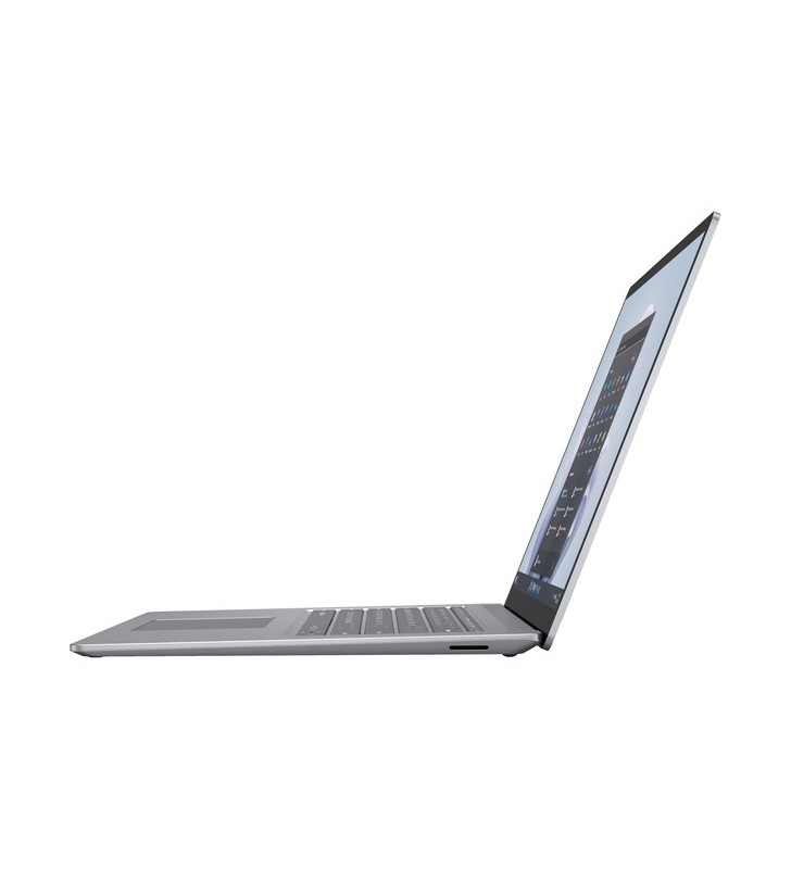 Microsoft Surface Laptop 5 Comercial, Notebook (platină, Windows 11 Pro, 256 GB, i7, 256 GB SSD)
