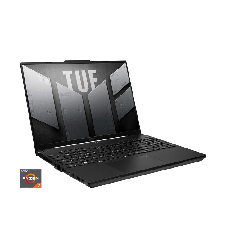 Laptop pentru jocuri ASUS TUF Gaming A16 Advantage Edition (FA617NS-N3003W) (negru, Windows 11 Home pe 64 de biți, afișaj la 165 Hz, SSD de 1 TB)