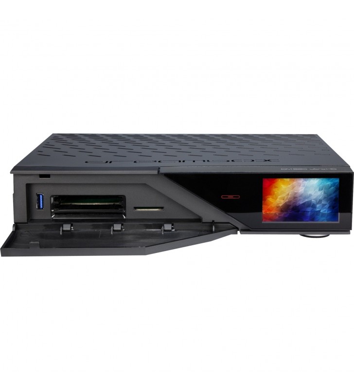Dreambox DM920 UHD 4K, satelit/cablu/terr. receptor (negru, tuner triplu (DVB-S2X, DVB-C/T2 HD, PVR, UHD)