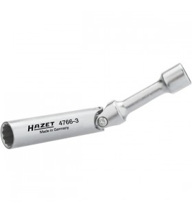 Cheie pentru bujii Hazet 4766-3, 14mm, cheie tubulară