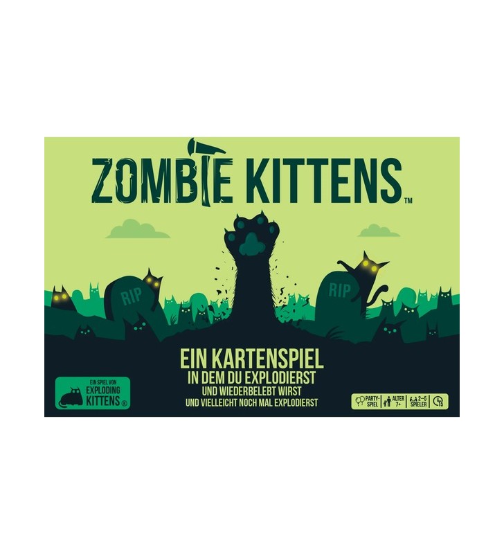 pachet de cărți Asmodee Zombie Kittens
