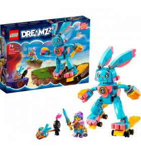 Jucărie de construcție LEGO 71453 DREAMZzz Izzie și Bunchu iepurele