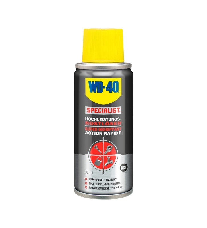 WD-40 SPECIALIST pentru îndepărtarea ruginii de înaltă performanță, 100 ml, lubrifiant