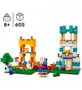 Jucărie de construcție LEGO 21249 Minecraft The Crafting Box 4.0