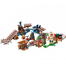 LEGO 71425 Super Mario Diddy Kong's Lore Ride - Set de expansiune, jucărie de construcție
