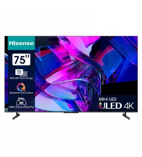 Hisense 75U7KQ televizor 190,5 cm (75") 4K Ultra HD Smart TV Wi-Fi Antracit